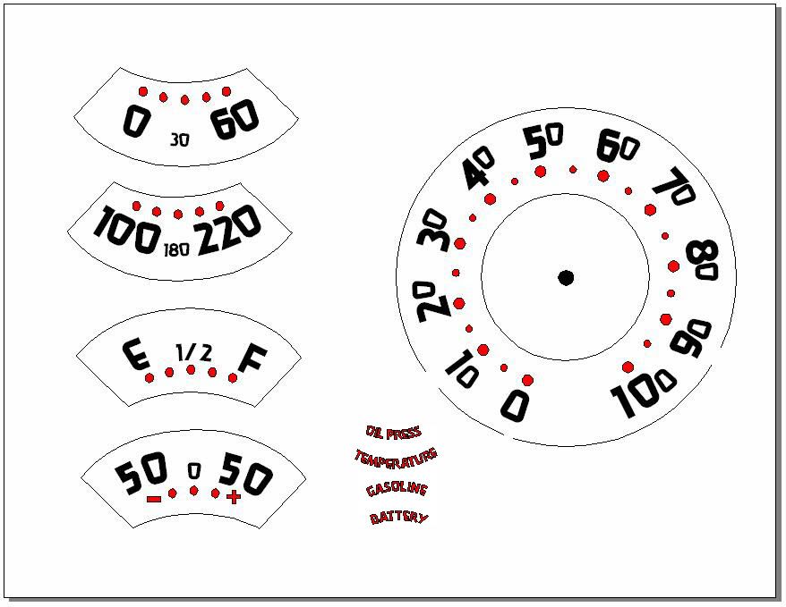 Tech Gauge Face Customization/Restoration The H.A.M.B.